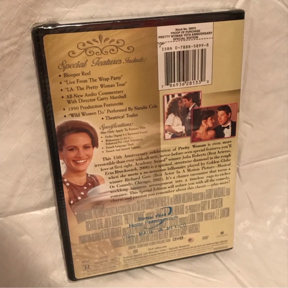 NWT Pretty Woman DVD - Picture 2 of 2